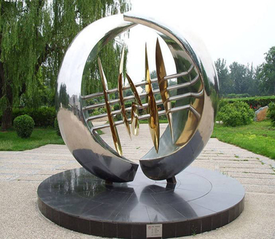 戶(hù)外陳美藝術(shù)景觀(guān)雕塑 創(chuàng)意不銹鋼景觀(guān)擺件 -精品 藝術(shù)